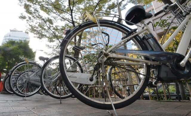 電動自転車のタイヤ