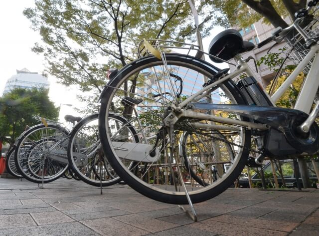 電動自転車のタイヤ