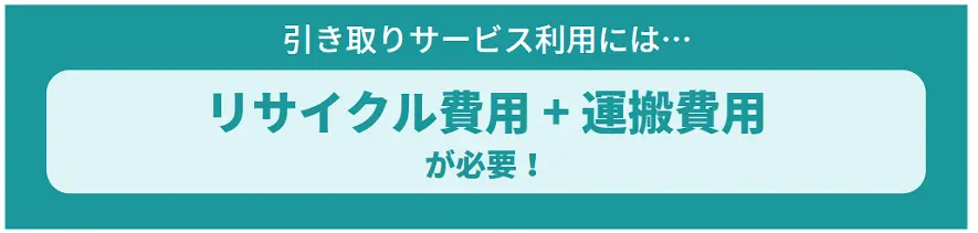 リサイクル料金　運搬費用