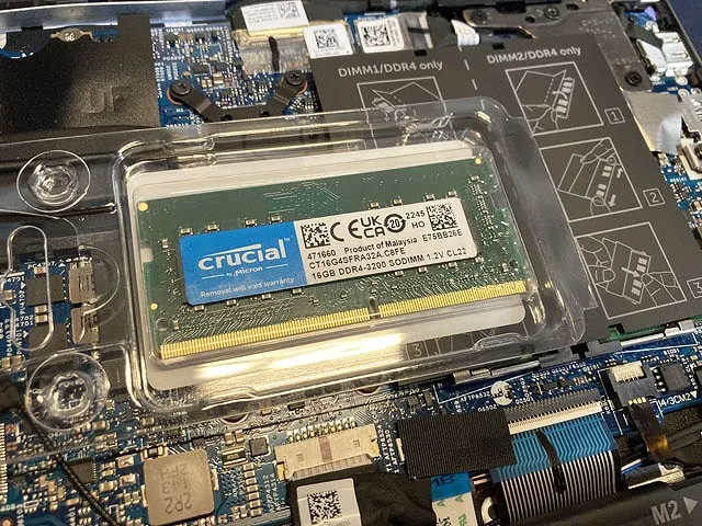 Crucial 16GB DDR4-3200 SODIMM