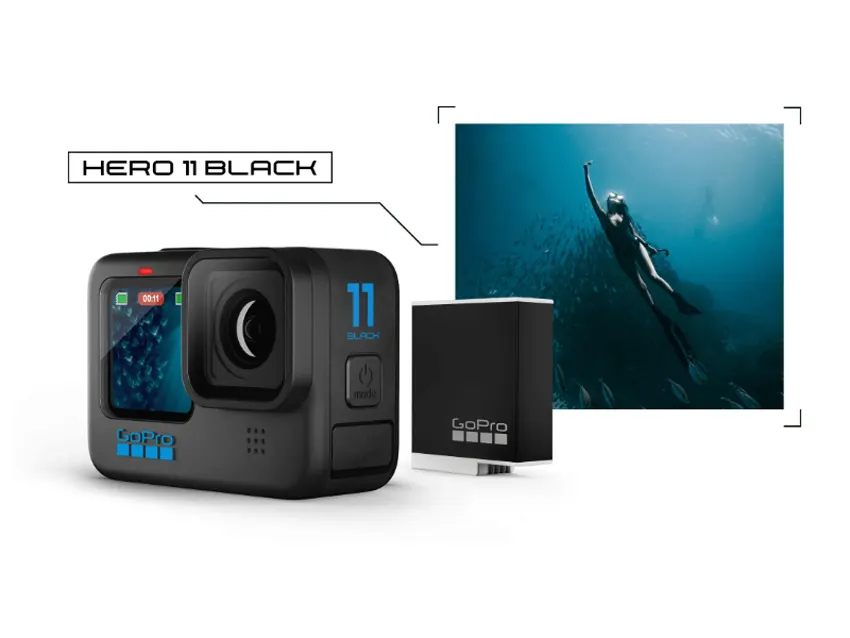 ダイナミックな撮影におすすめ「GoPro HERO11 Black」